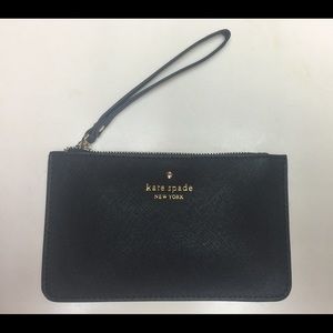 Kate Spade Black New Wristlet